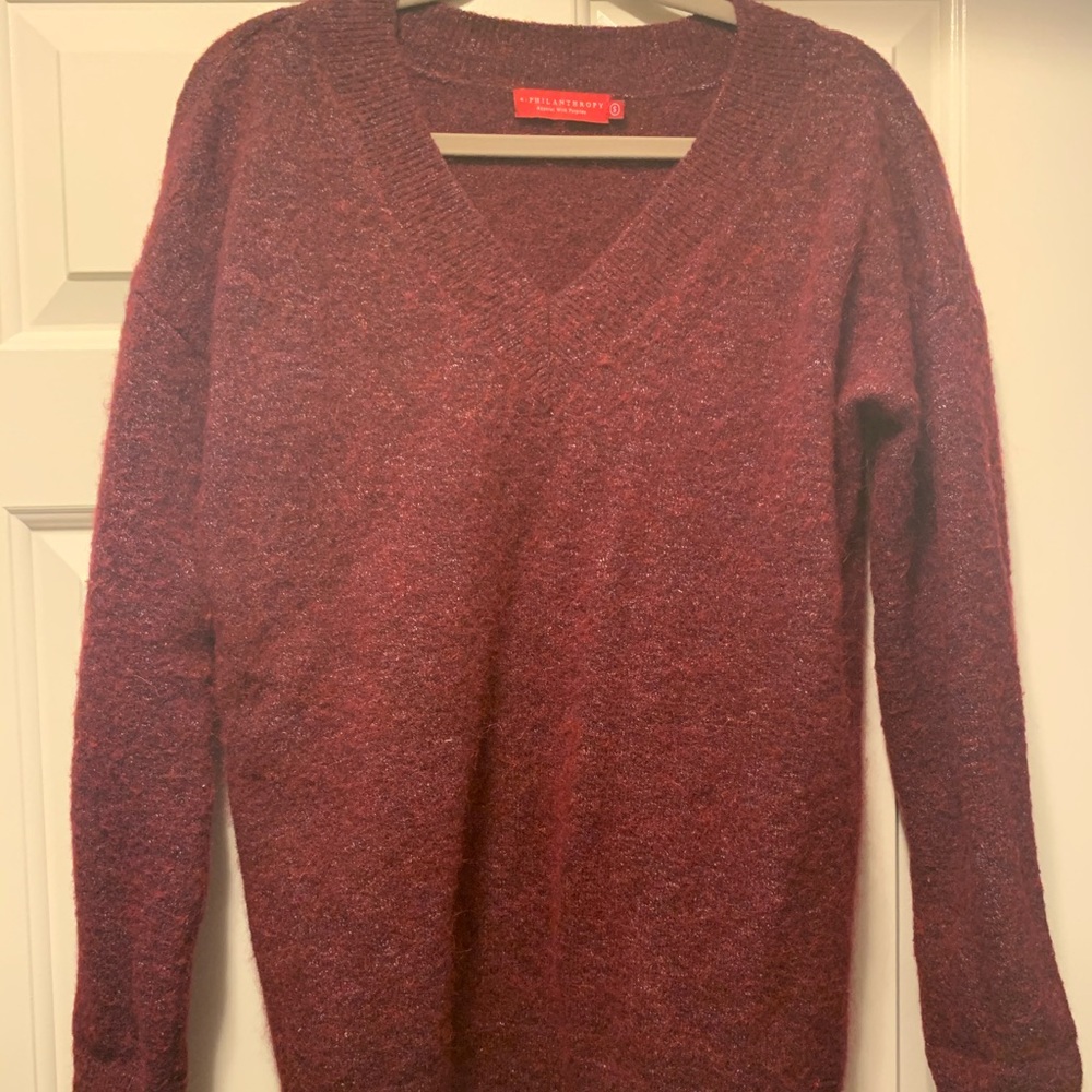 Philanthropy Red Sweater
